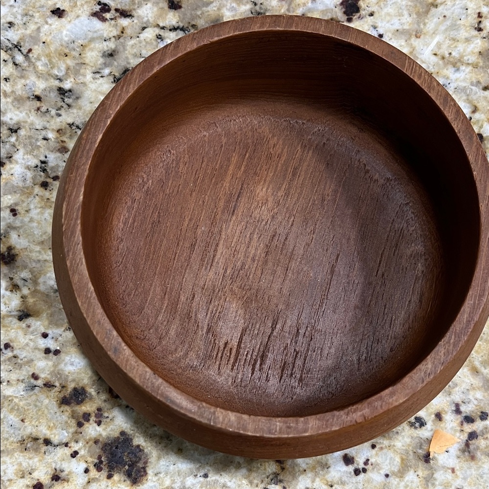 Solid Wood Nut Bowl